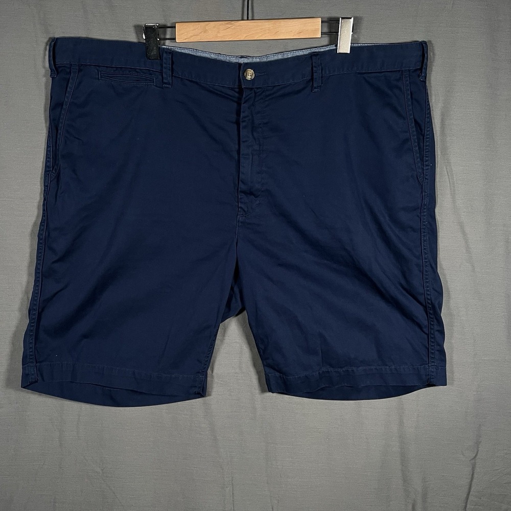 Polo Ralph Lauren Shorts Mens 46B Grand Navy Classic Fit Chino Pony 46G Big Tall